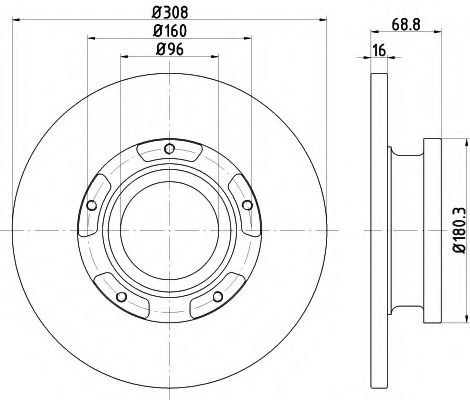 Disc frana