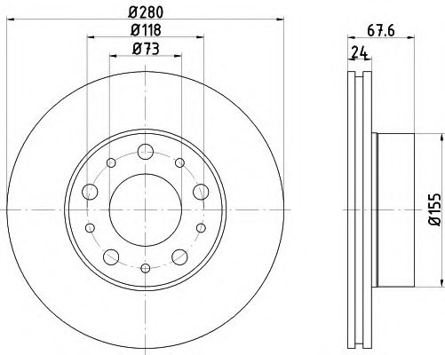 Disc frana