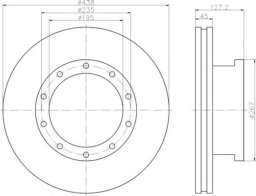 Disc frana