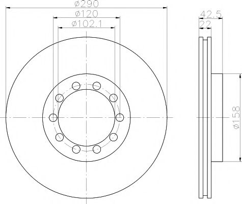 Disc frana