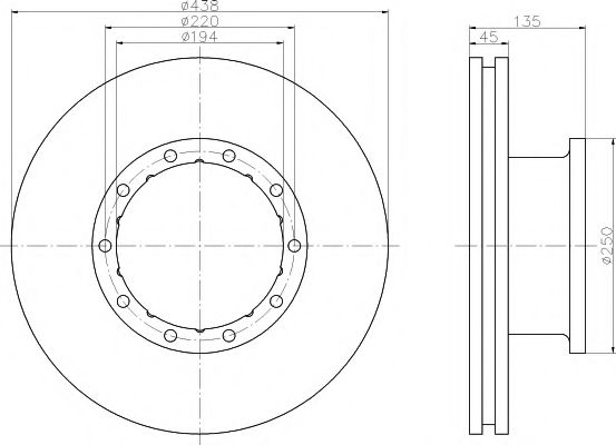 Disc frana