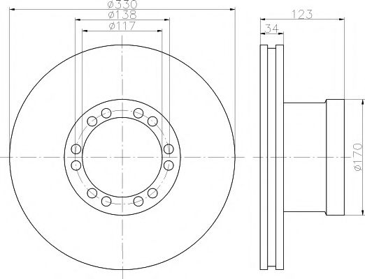 Disc frana