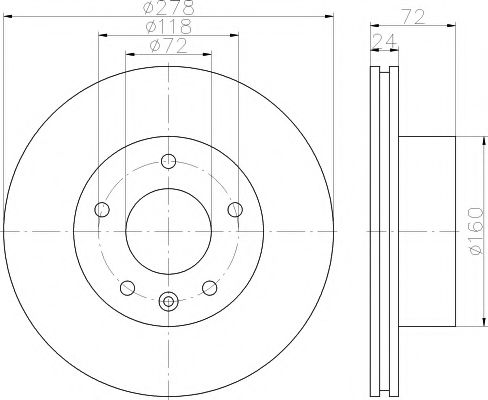 Disc frana