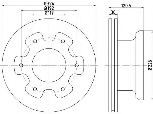 Disc frana