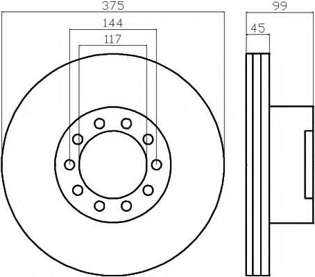 Disc frana