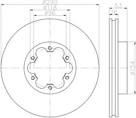 Disc frana