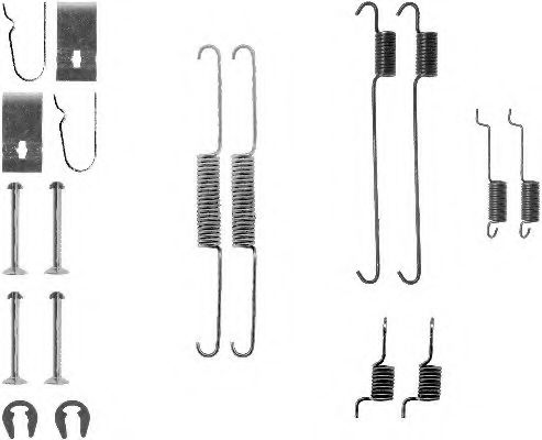 Set accesorii, sabot de frana