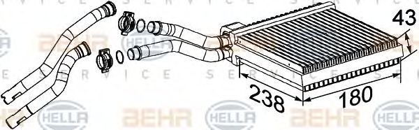Schimbator caldura, incalzire habitaclu