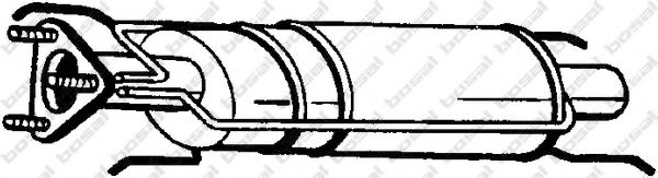 Filtru funingine/particule, sist.de esapament