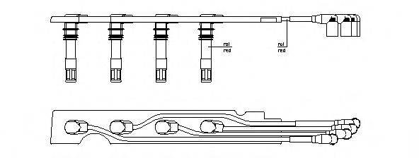 Set cablaj aprinder