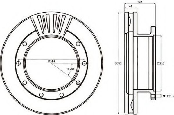 Disc frana