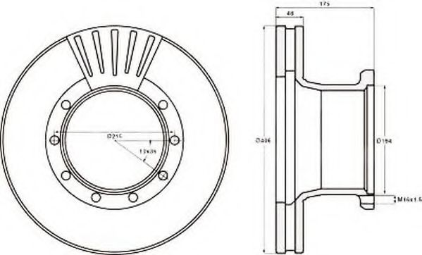 Disc frana