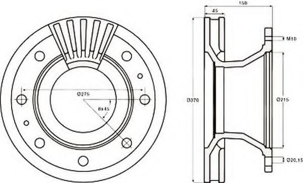 Disc frana