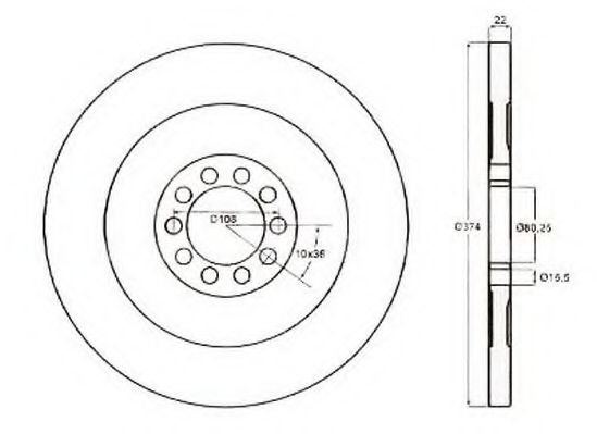 Disc frana