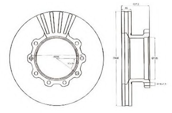 Disc frana