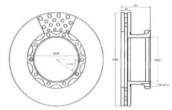 Disc frana