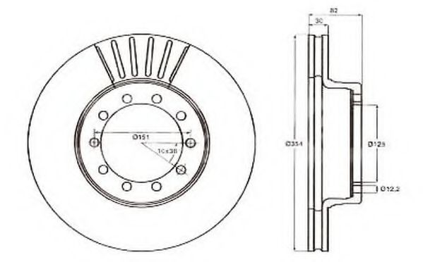 Disc frana