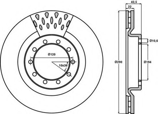 Disc frana