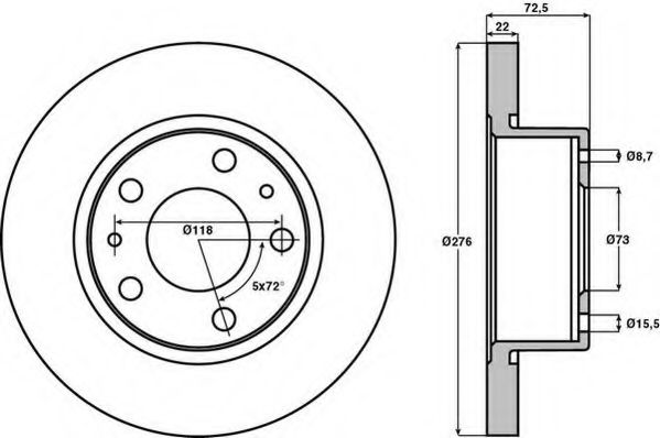 Disc frana