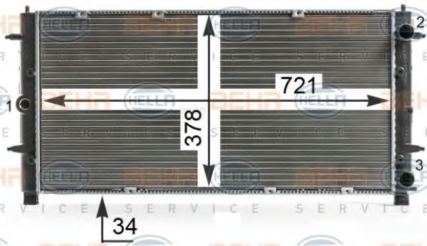 Radiator, racire motor