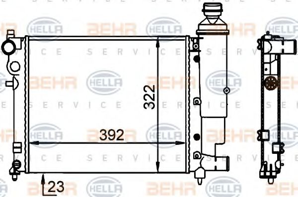 Radiator, racire motor