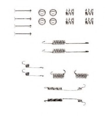 Set accesorii, sabot de frana