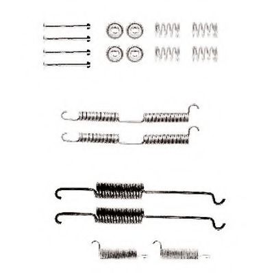 Set accesorii, sabot de frana