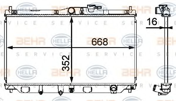 Radiator, racire motor