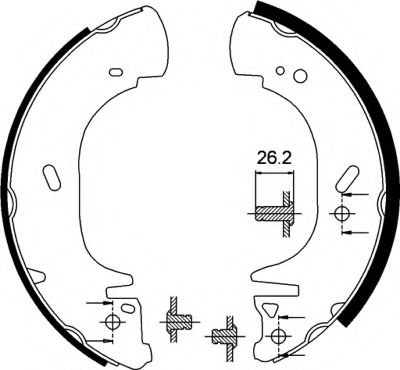 Set saboti frana