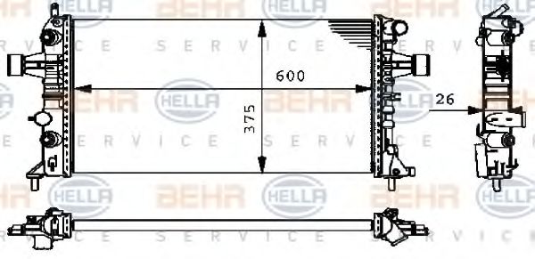 Radiator, racire motor