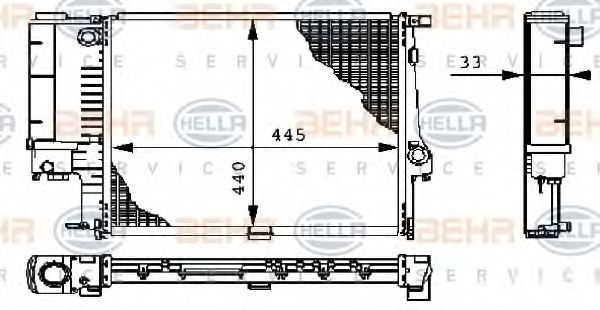 Radiator, racire motor