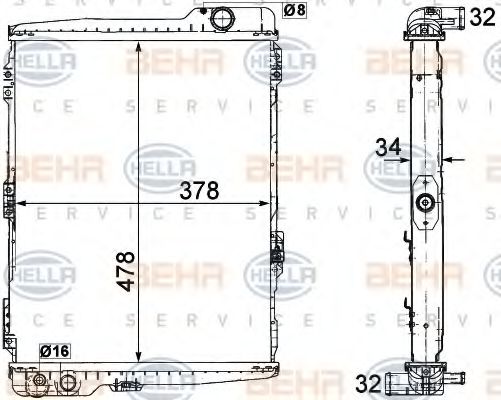 Radiator, racire motor
