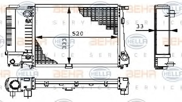 Radiator, racire motor