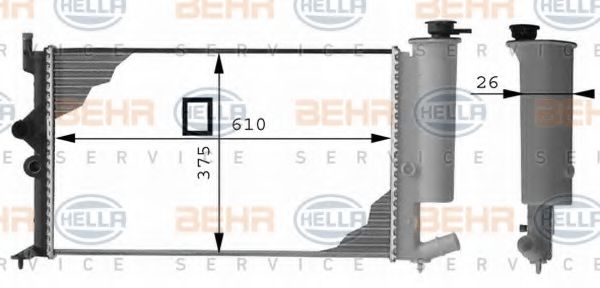 Radiator, racire motor
