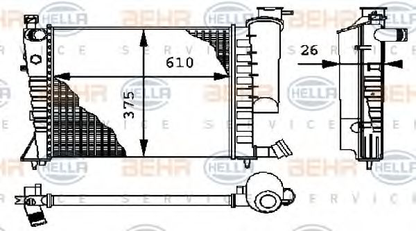 Radiator, racire motor