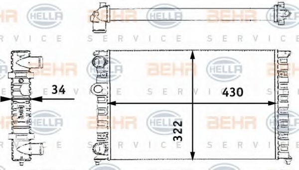 Radiator, racire motor