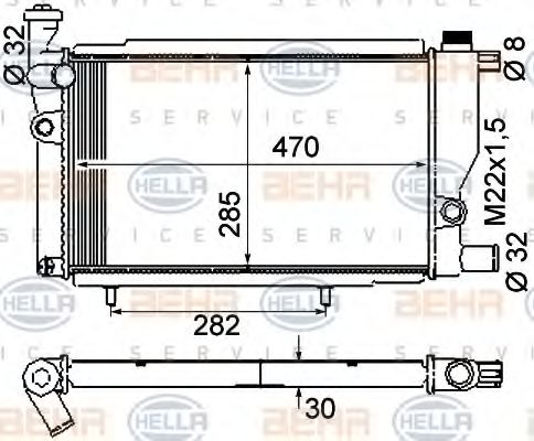 Radiator, racire motor