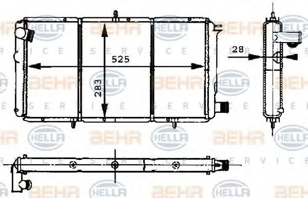 Radiator, racire motor