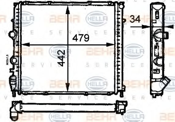 Radiator, racire motor