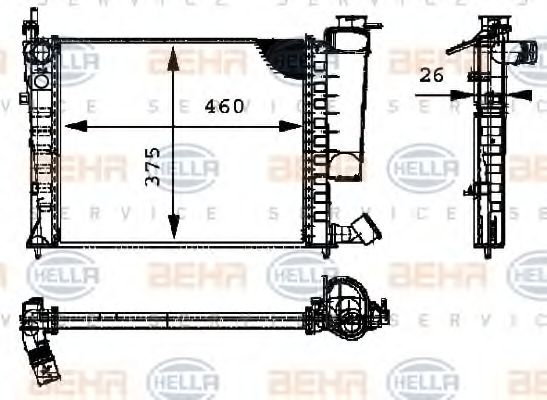 Radiator, racire motor