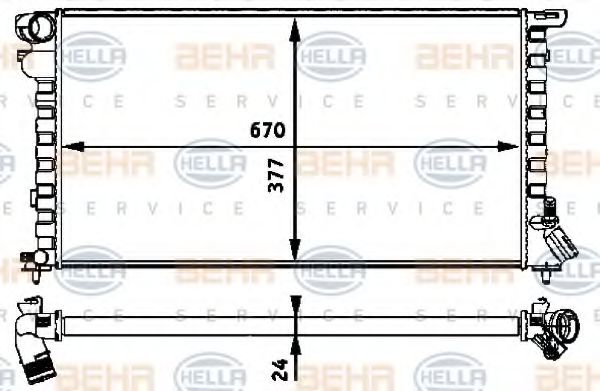 Radiator, racire motor