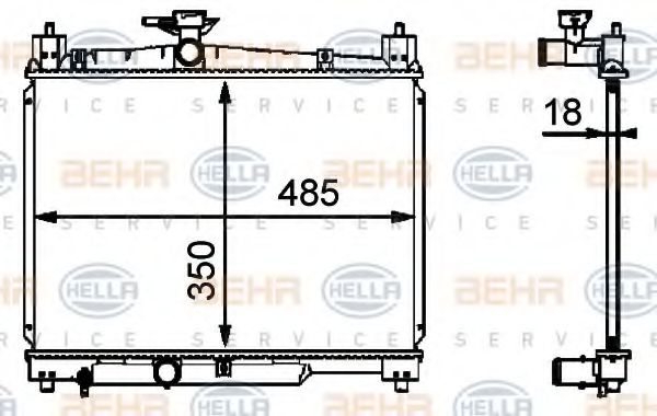 Radiator, racire motor