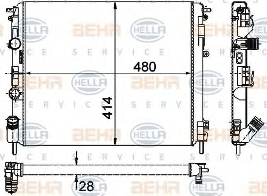 Radiator, racire motor