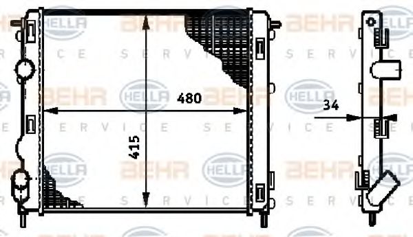 Radiator, racire motor