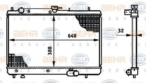 Radiator, racire motor