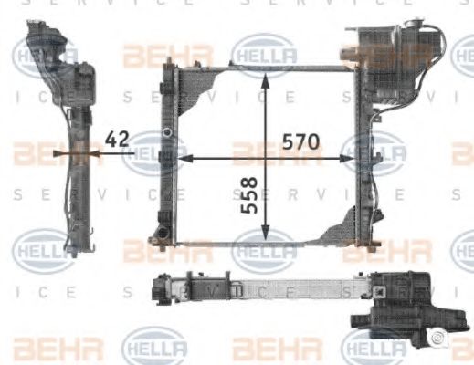Radiator, racire motor