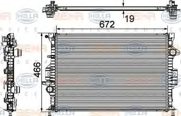 Radiator, racire motor