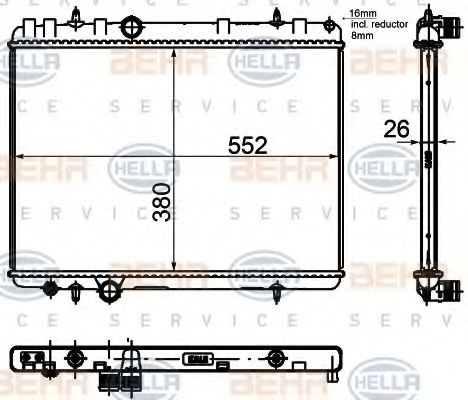 Radiator, racire motor