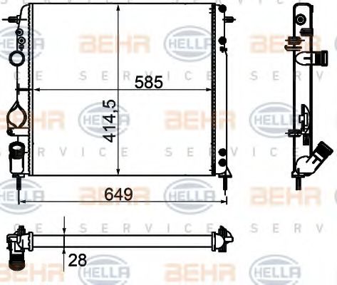 Radiator, racire motor