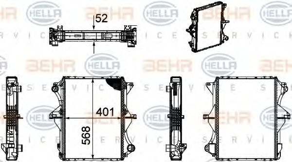 Radiator, racire motor